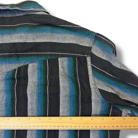 Wrangler Mens Long Sleeve Shirt LG - Picture 7 of 7